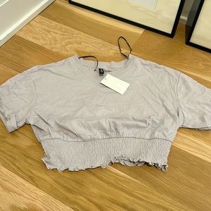 H&M Scrunch Bottom T shirt